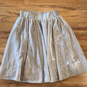 Odille full velvet skirt